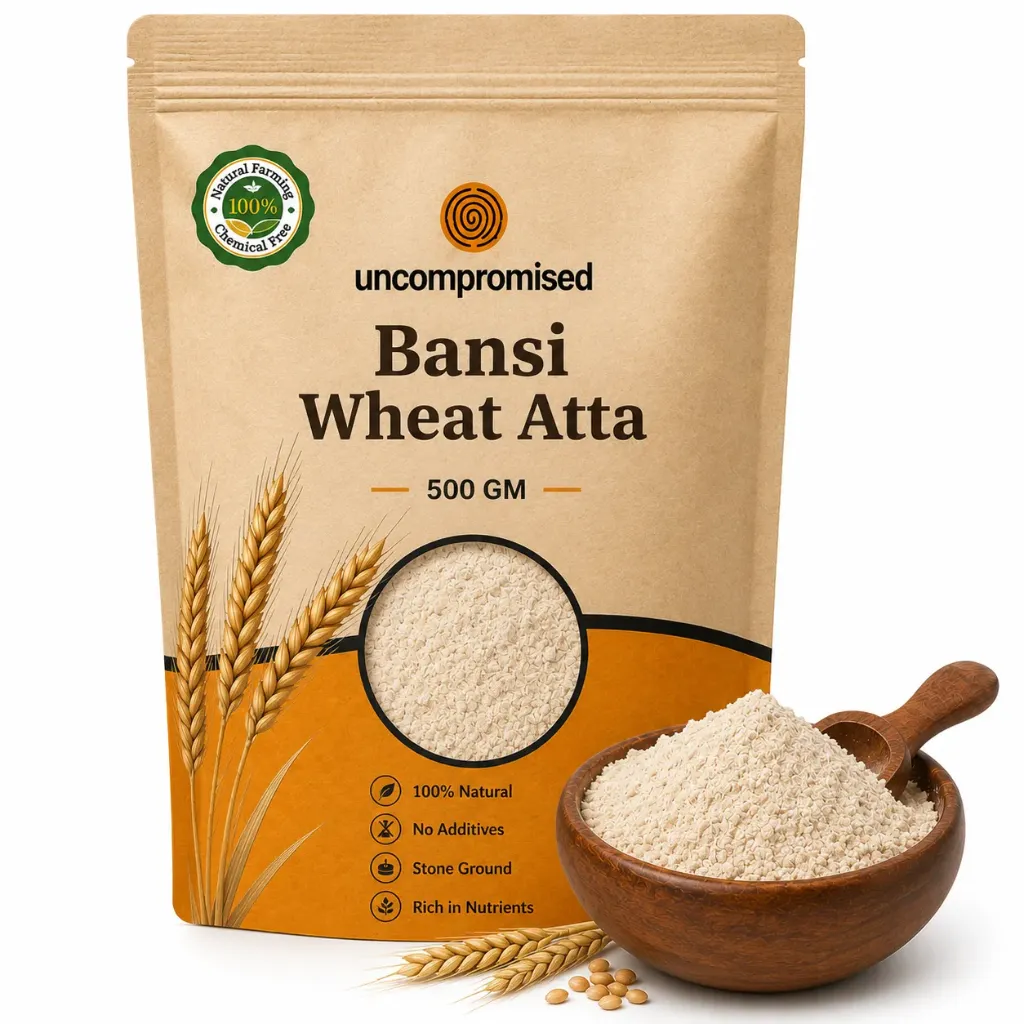 [S28.1] Bansi Wheat Atta (500 gms)